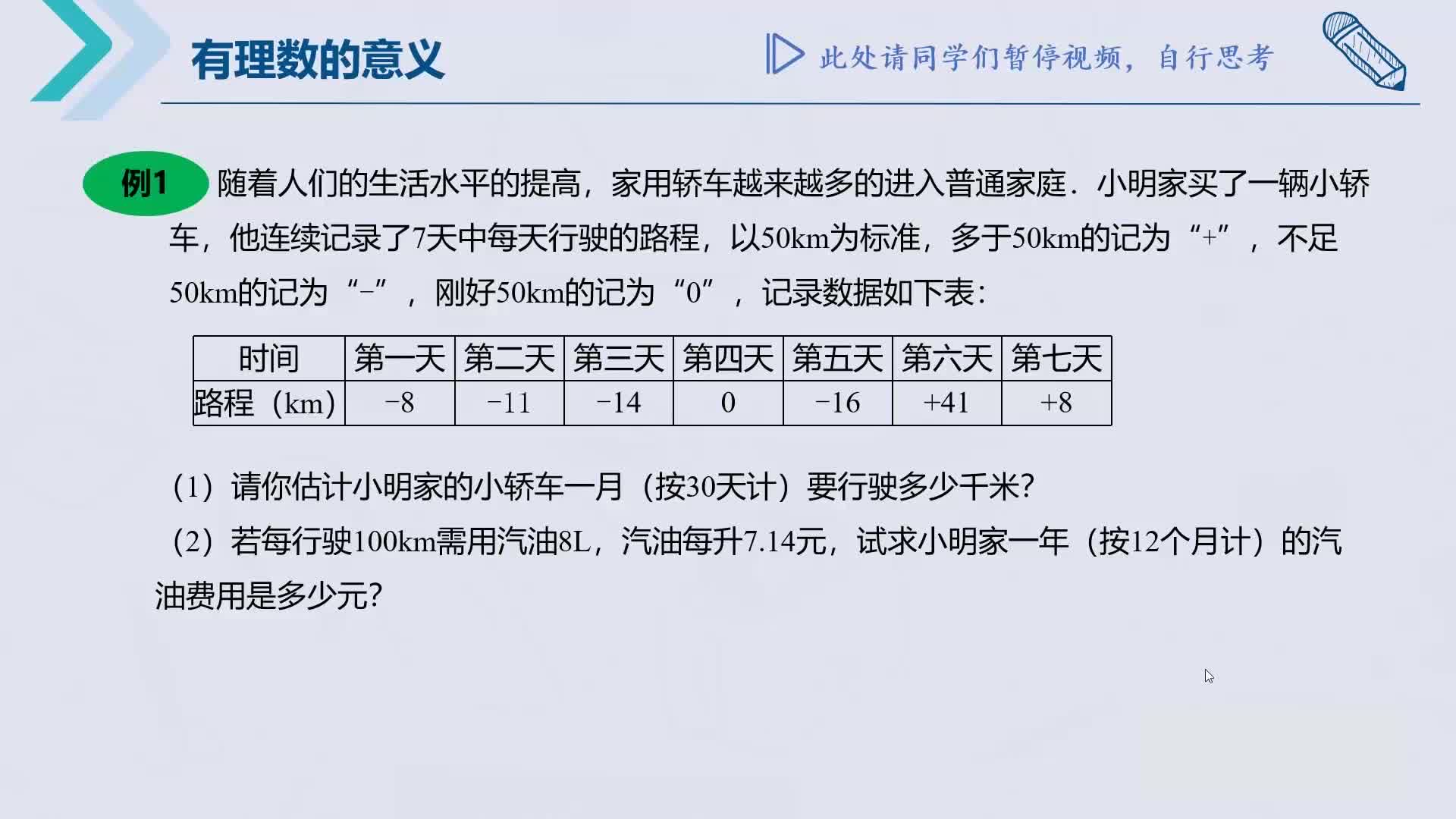 《名师讲题型》数学七年级上册提升篇（人教版）