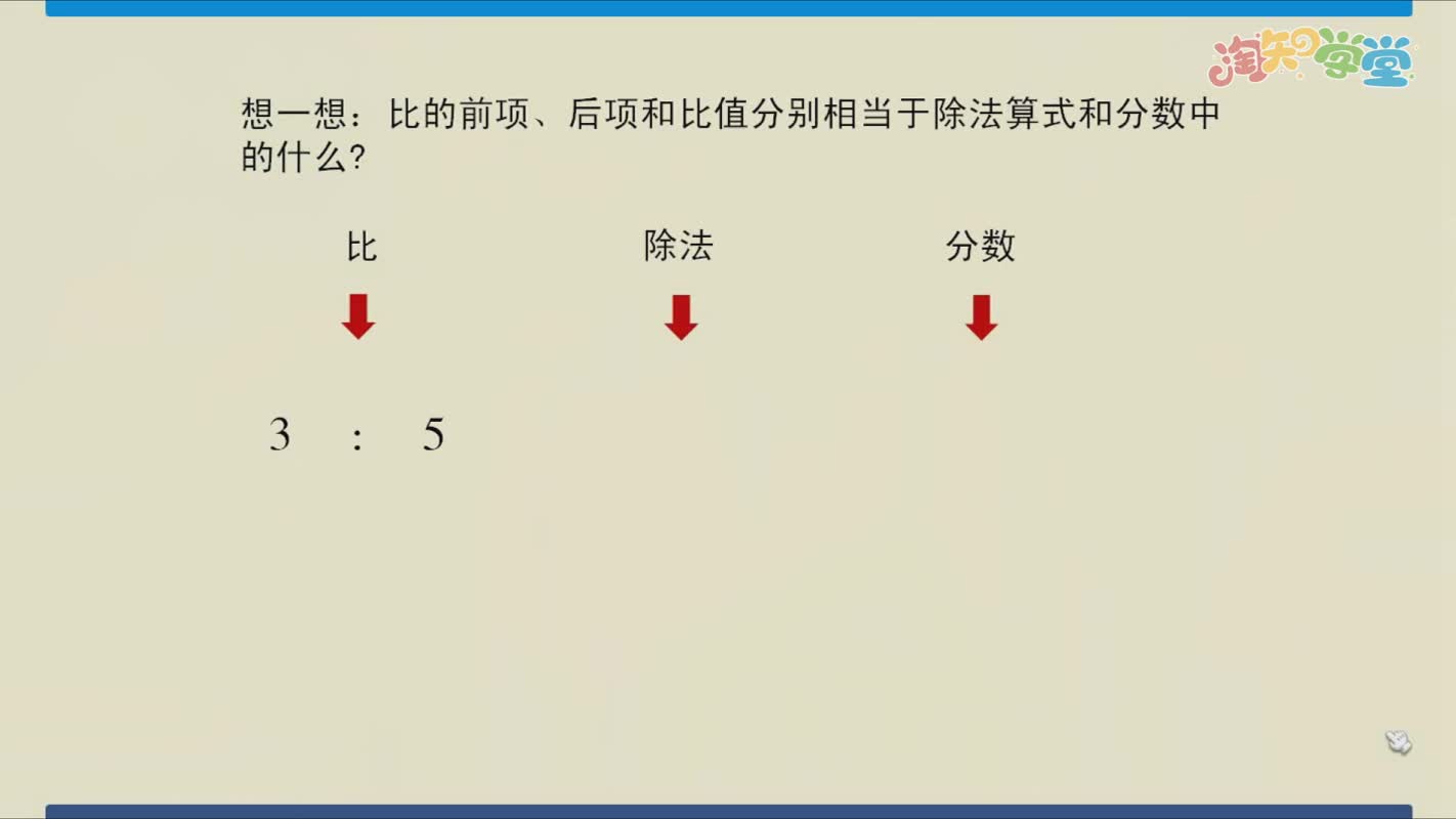 比和比例